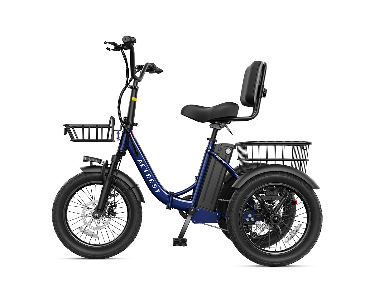 Triker Folding 3 Wheels Electric Bike - Image 24