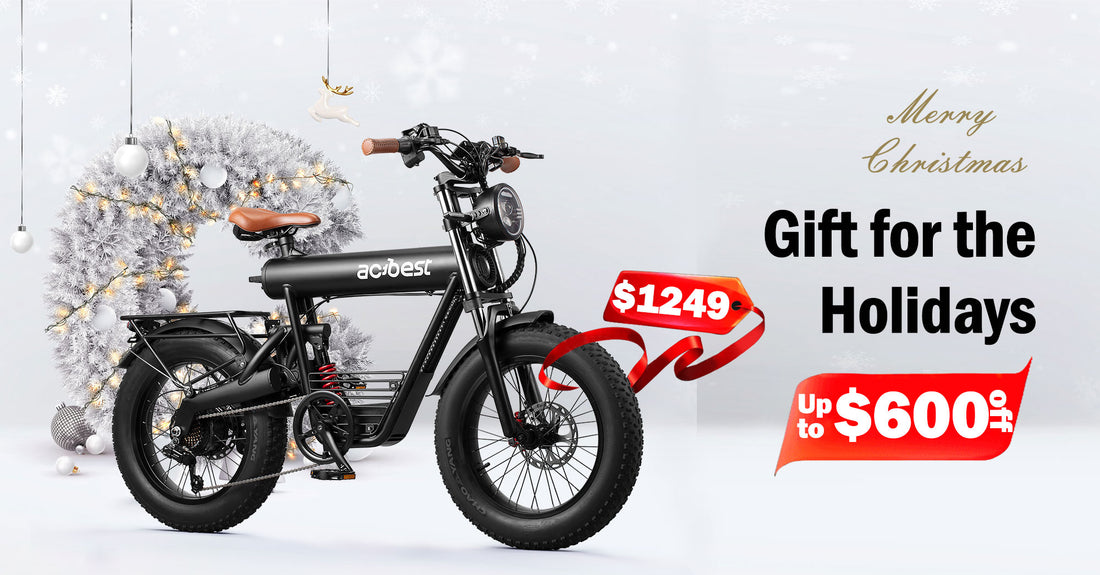Last Minute Christmas Gifts: Actbested Ebikes Save the Day