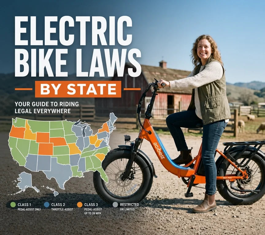 Electric Bike Laws by State: Classes, Licensing, Registration, and Where You Can Ride