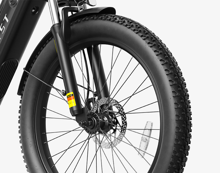 24"x3.0" FAT TIRES