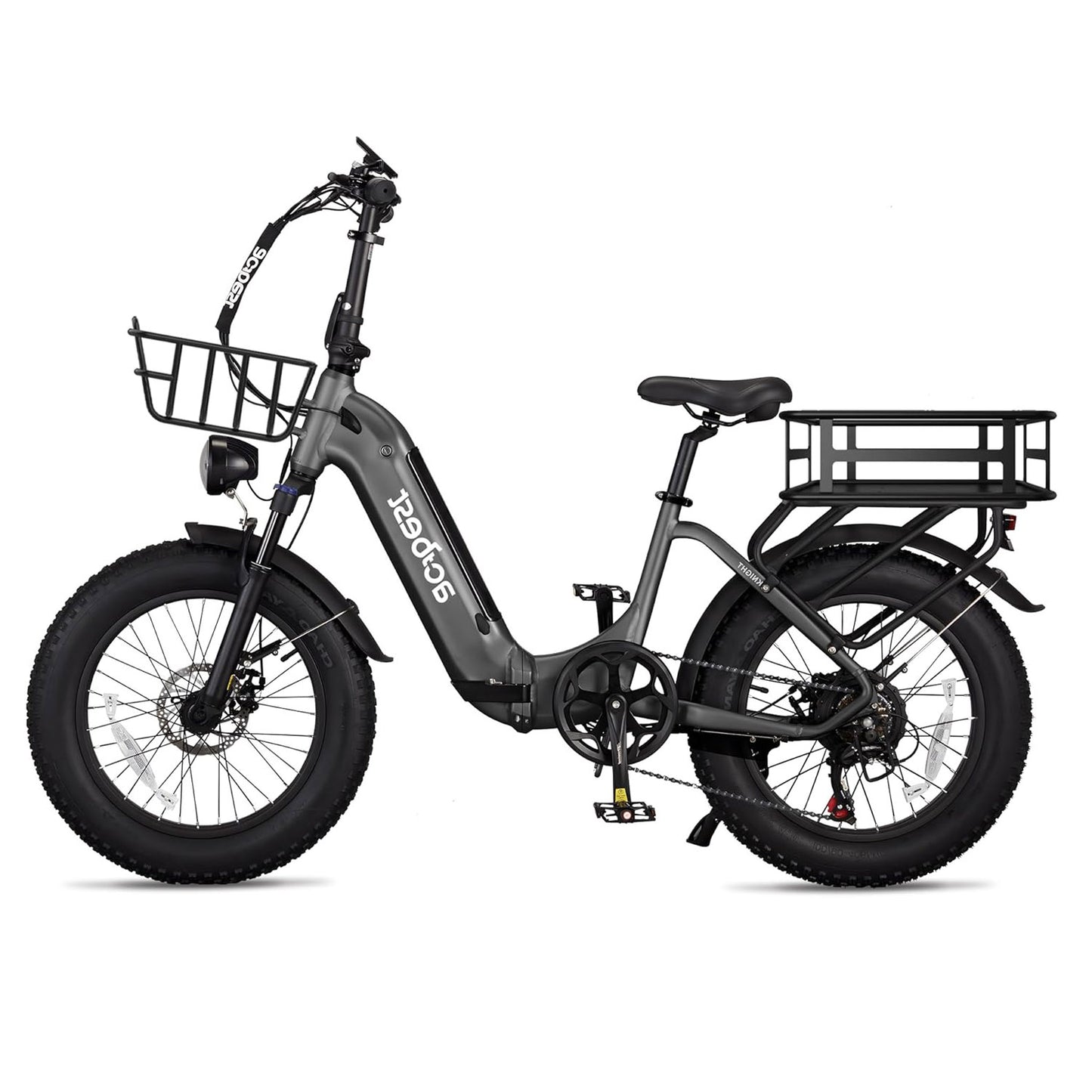 Knight Cargo Step Through Electric Bike