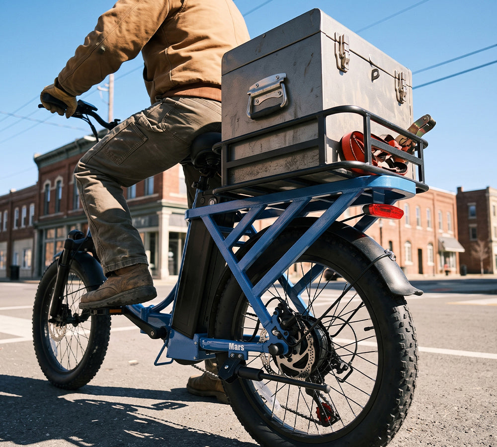 Carry More with an Integrated Rear Rack