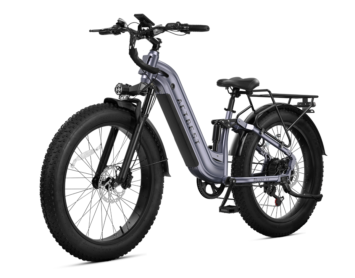 Blazer ST Ultra Full Suspension Mountain Electric Bike