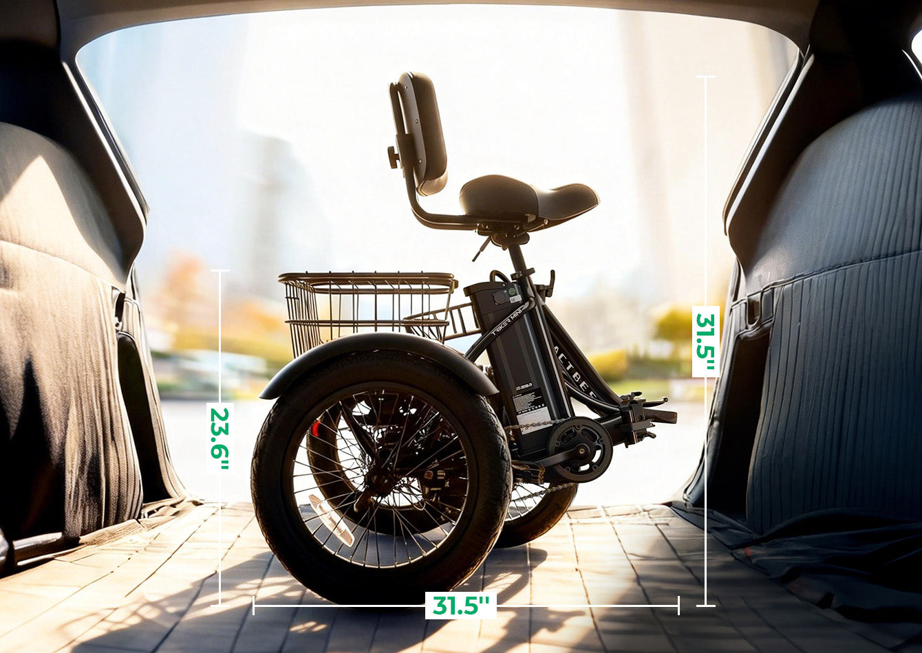 Compact Folding, Easy Storage