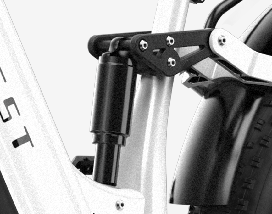 Blazer ST Ultra Full Suspension Mountain Electric Bike