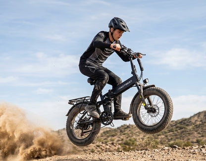 Summit Plus Full Suspension Folding Fat Tire Electric Bike