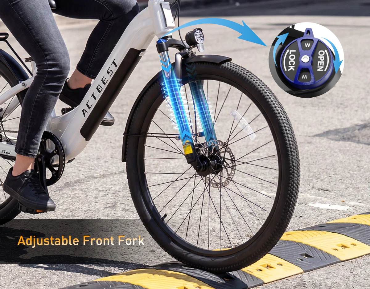 Core ST 2.0 Plus 27.5" Torque Sensor City Commuter Electric Bike for Adults