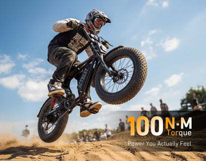 Striker Plus 20"x4.0" 37MPH Moped-Style E-Bike