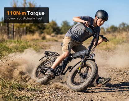 Summit Plus Full Suspension Folding Fat Tire Electric Bike