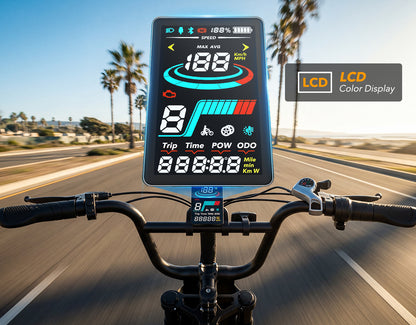 Striker Plus 20"x4.0" 37MPH Moped-Style E-Bike