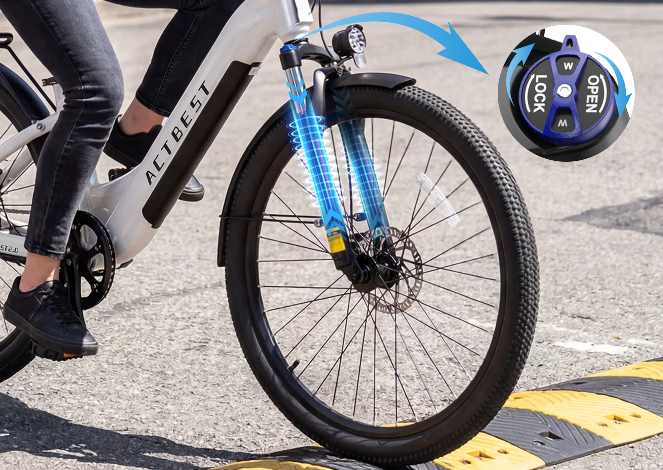 Smooth Out Rough Roads with Adjustable Front Suspension