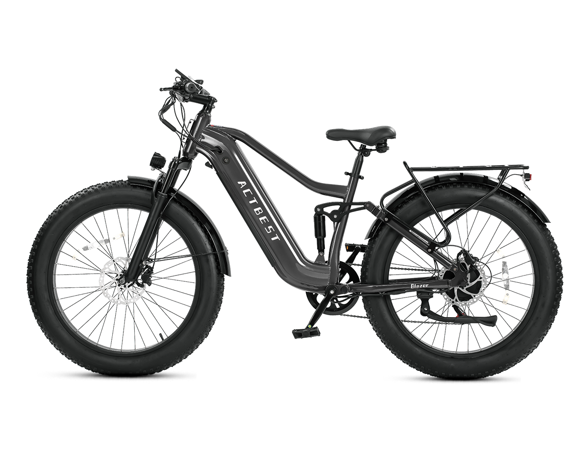 Blazer Ultra Full Suspension Hydraulic Brakes Electric Mountain Bike