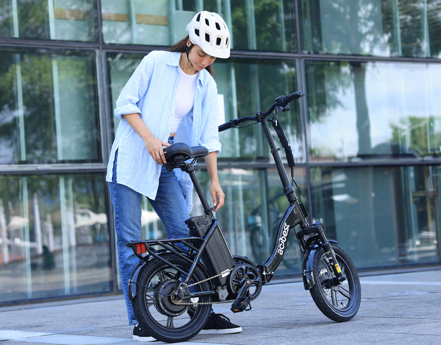 CityRun Folding Electric Bike for Adults