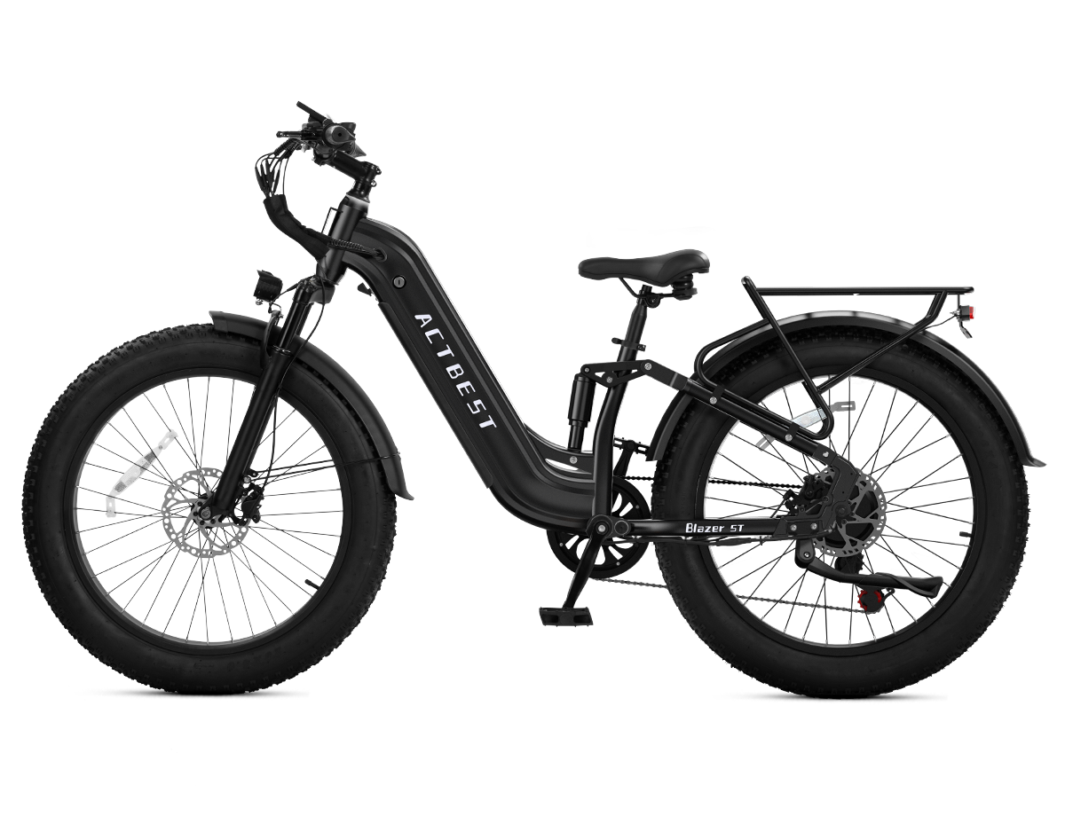 Blazer ST Ultra Full Suspension Mountain Electric Bike
