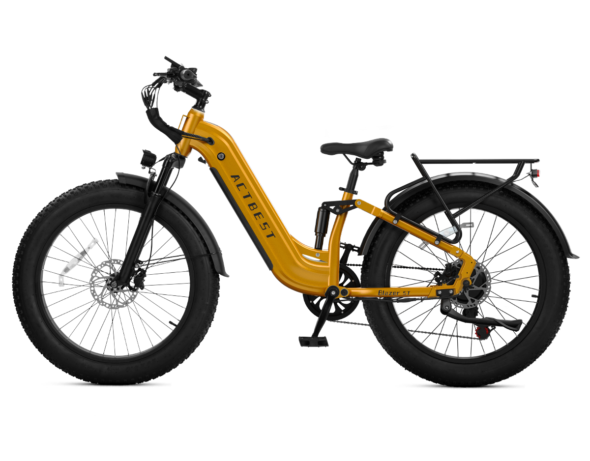 Blazer ST Ultra Full Suspension Hydraulic Brakes Electric Mountain Bike