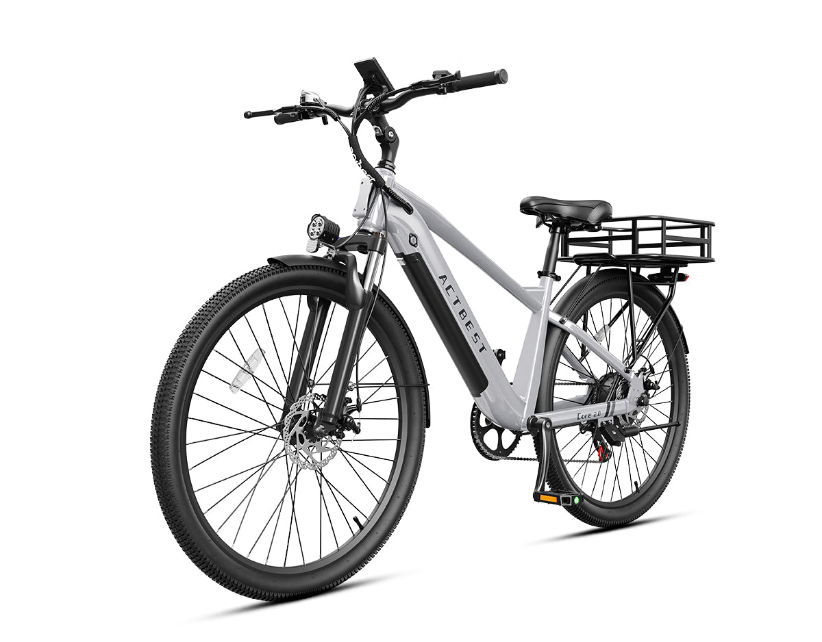 Core Pro 27.5-Inch Torque Sensor City Commuter Electric Bike for Adults