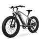 Gray Actbest Ranger electric bike with wide fat tires for rugged all-terrain performance.