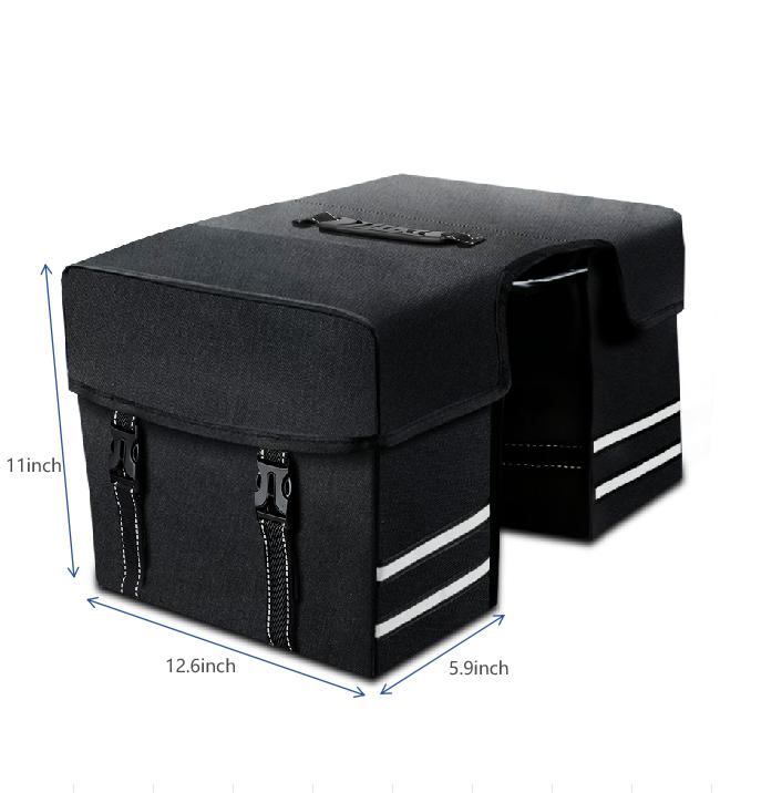 Bike Rear Pannier Bag 27L