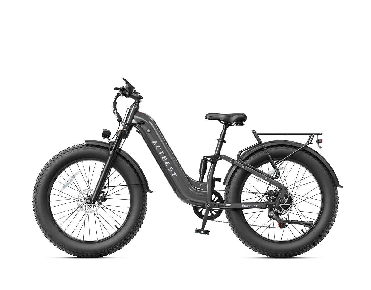 Blazer ST Ultra Full Suspension Hydraulic Brakes Electric Mountain Bike