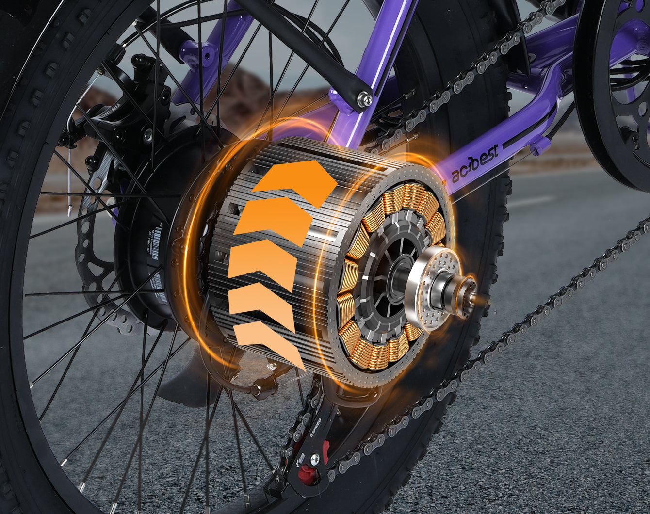 5 Driving Modes750w Peak motor