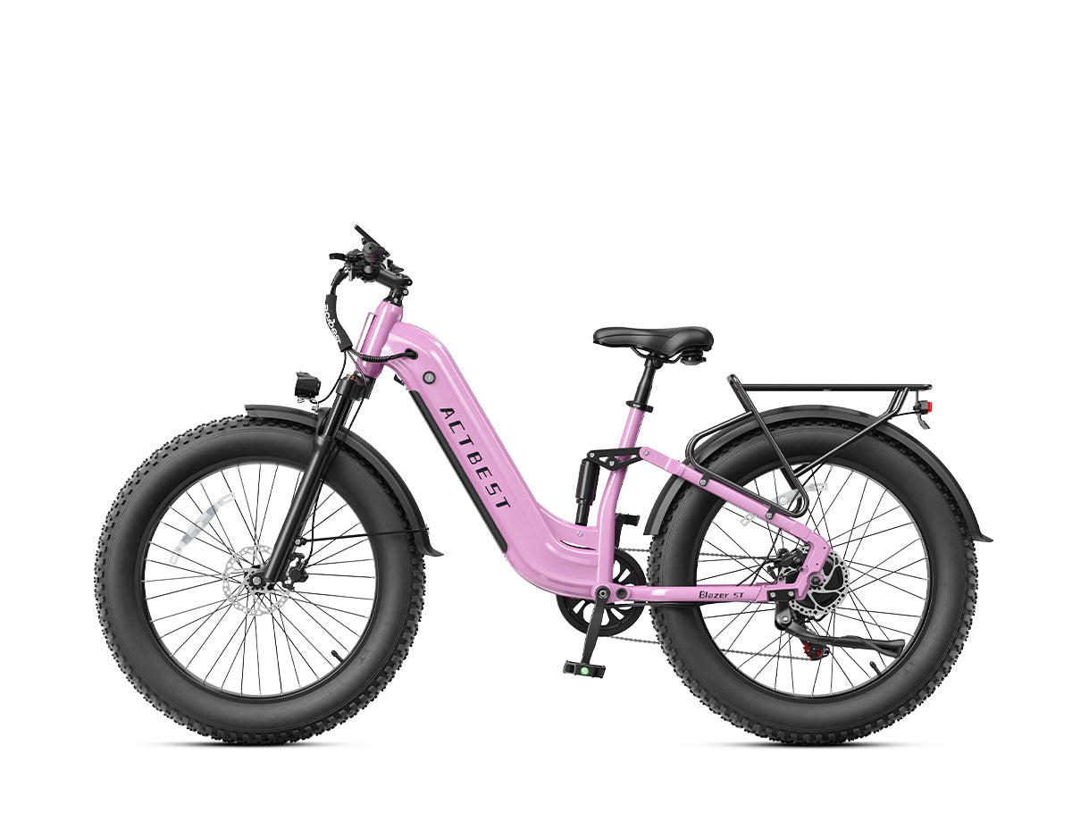 Blazer ST Ultra Full Suspension Hydraulic Brakes Electric Mountain Bike
