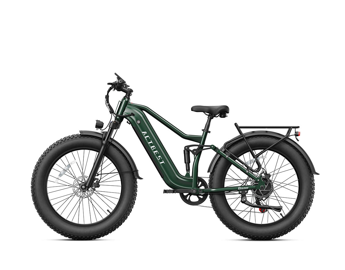 Blazer Ultra Full Suspension Hydraulic Brakes Electric Mountain Bike