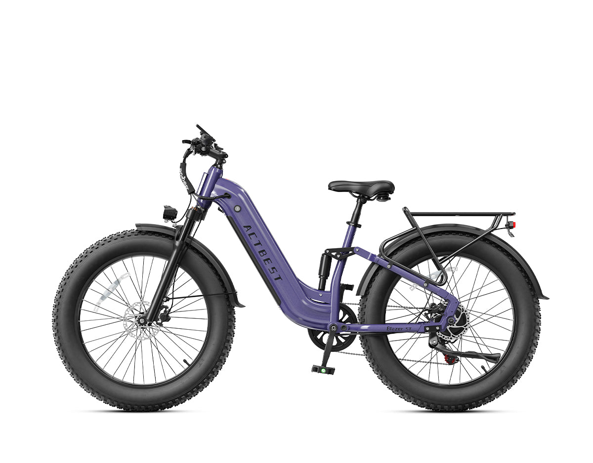 Blazer ST Ultra Full Suspension Hydraulic Brakes Electric Mountain Bike