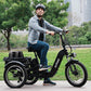 Triker Folding 3 Wheels Electric Bike