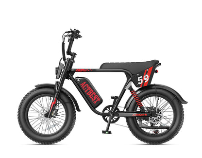 Striker Plus 20"x4.0" 37MPH Moped-Style E-Bike