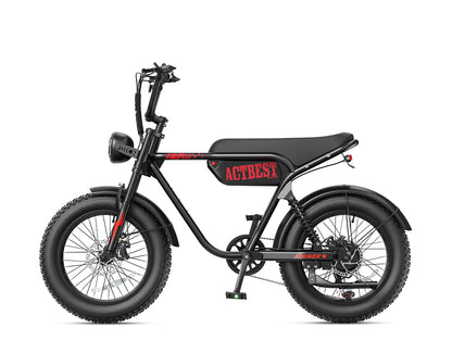 Striker 20"x4.0" 35+MPH Moped-Style E-Bike