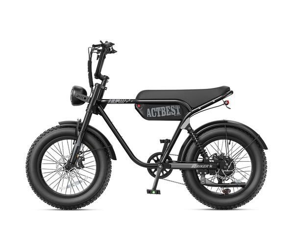 Striker 20"x4.0" 35+MPH Moped-Style E-Bike