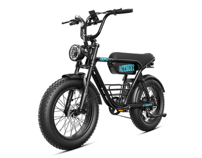 Striker 20"x4.0" 35+MPH Moped-Style E-Bike