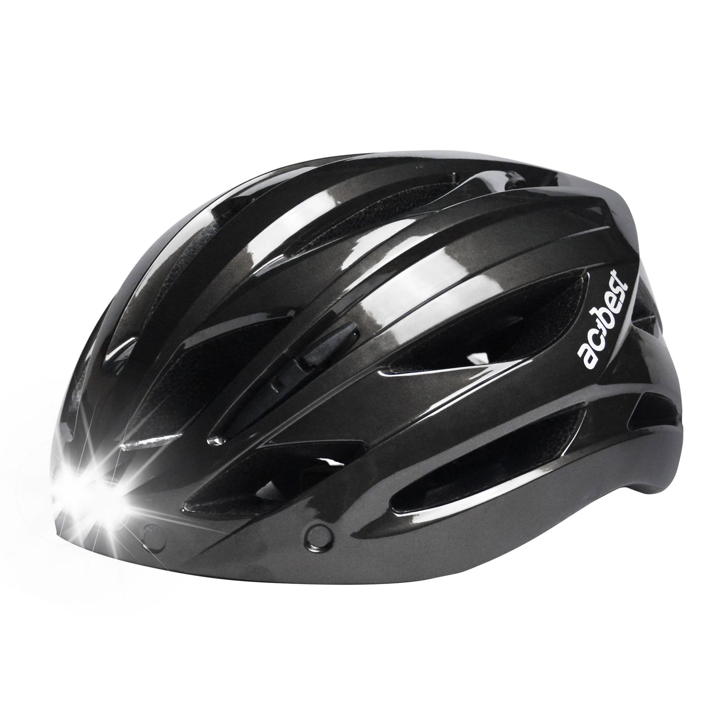 Adult Bike Helmet with USB Rechargeable LED Front and Back Light