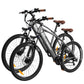 Two Actbest electric bikes with sleek designs and rugged tires