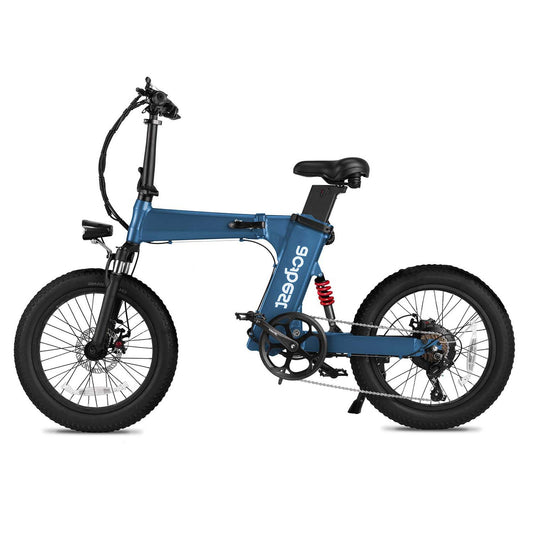 ZCool Full Suspension Fat Tire Electric Bike