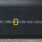 Core Spare Battery model number detail for electric bikes, 36V 13Ah.