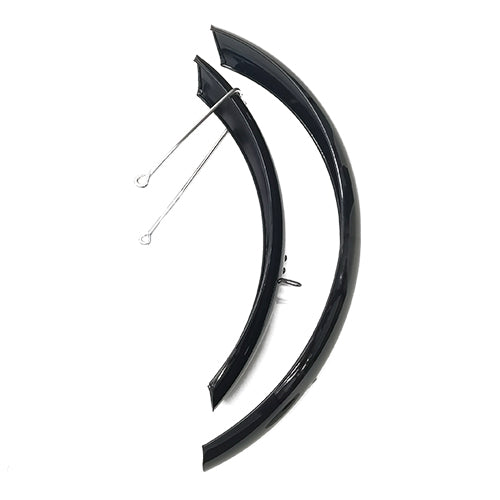 Black fenders for Actbest electric bikes with sleek design.