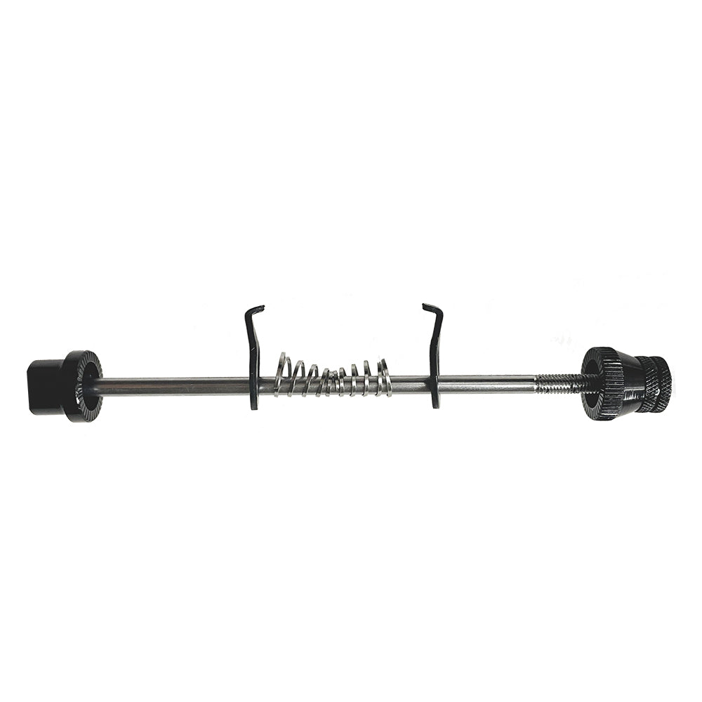 Front hub quick release axle