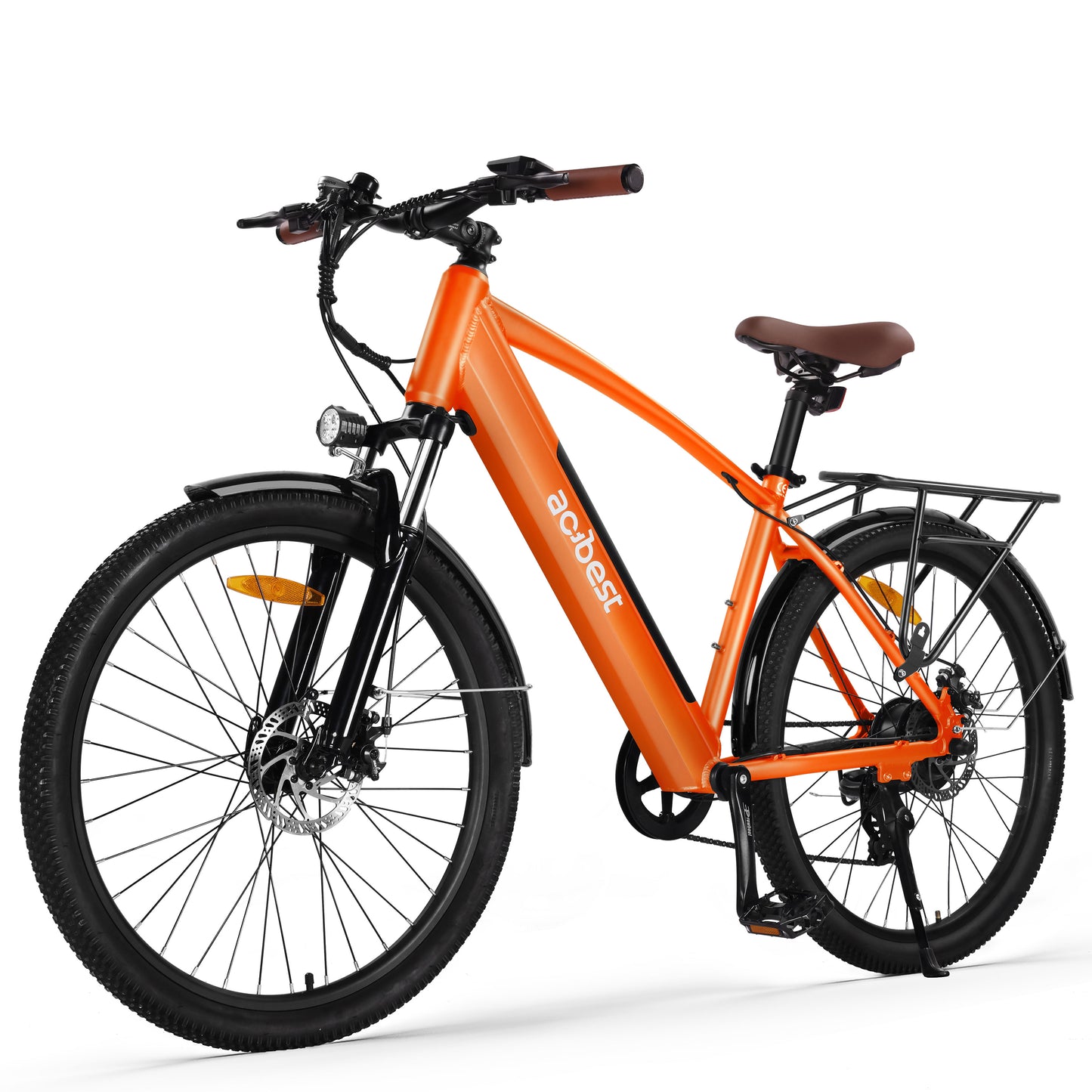 Core Mountain Electric Bike for Adults(with Mudguards and Rear Rack)