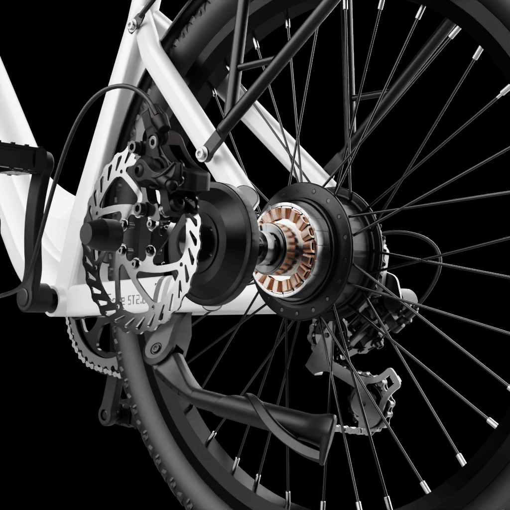 1200W High-efficiency Motor, Powering Your RideUltimate eBike Performance