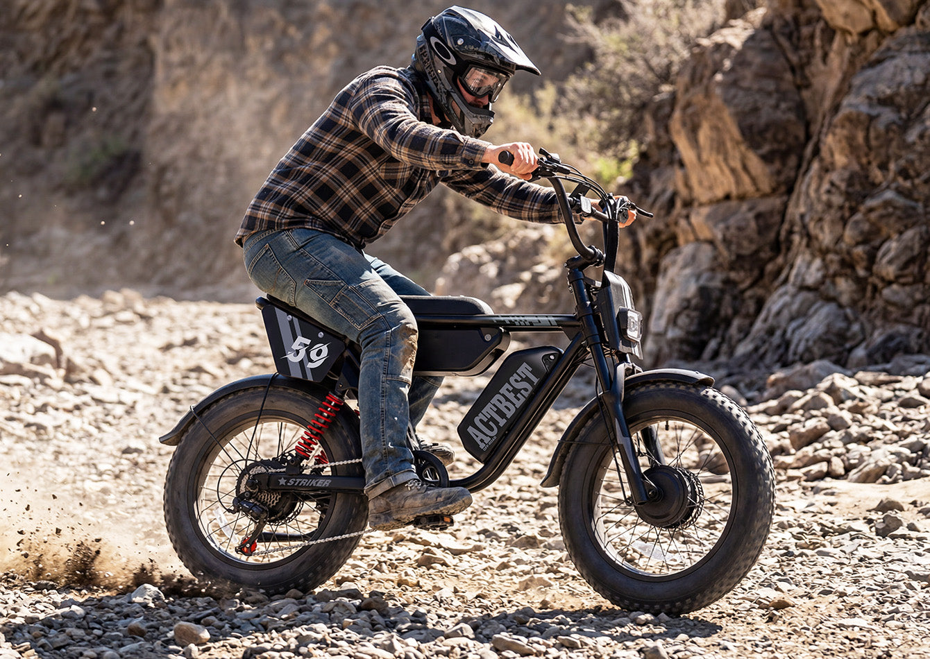 Precision Stopping Power with Dual Hydraulic Brakes