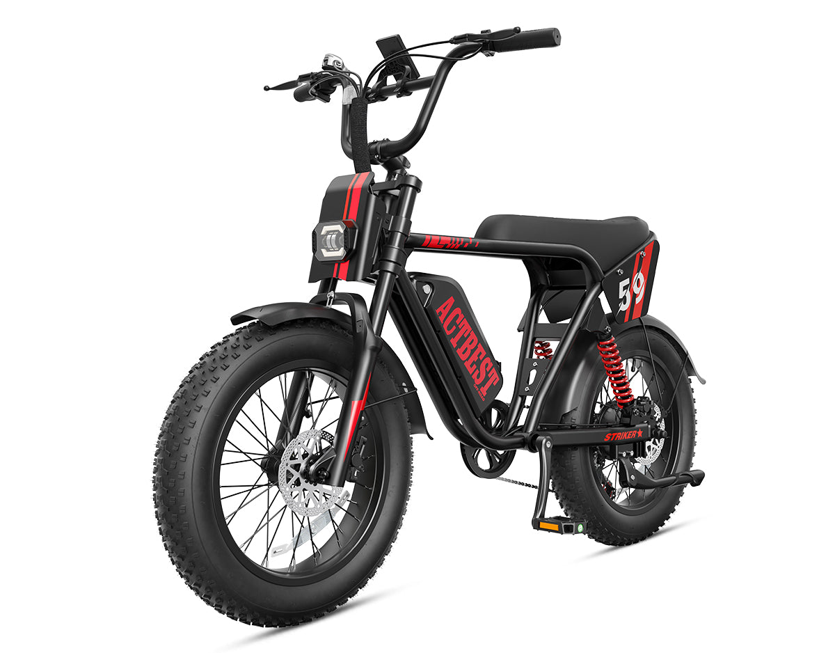 Striker Plus 20"x4.0" 37MPH Moped-Style E-Bike