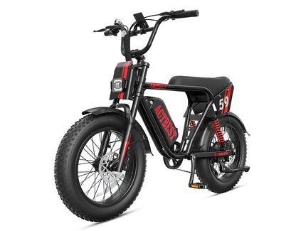 Striker Plus 20"x4.0" 37MPH Moped-Style E-Bike