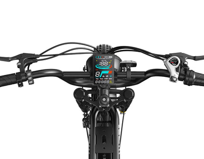 Striker Dual Battery 20"x4.0" 35+MPH Moped-Style E-Bike
