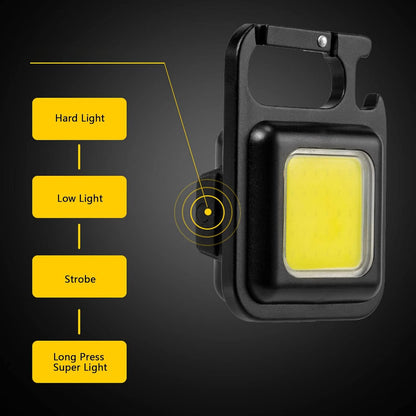 Rechargeable Keychain Flashlight