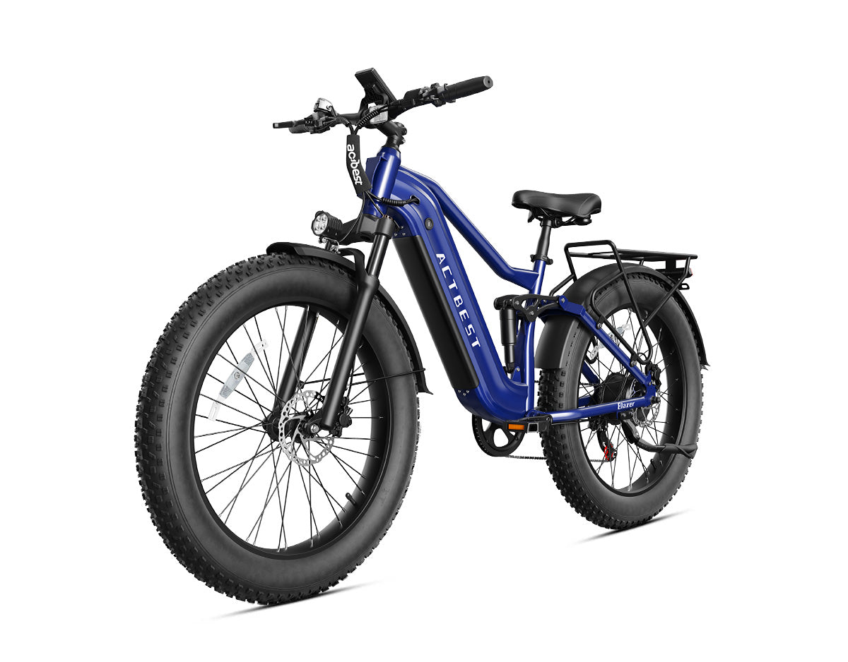 Blazer Ultra Full Suspension Hydraulic Brakes Electric Mountain Bike