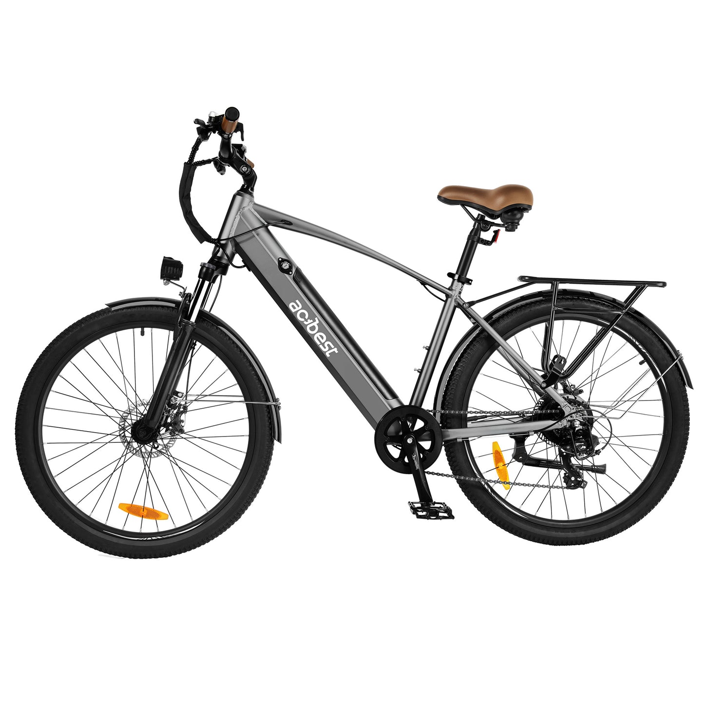 Core Mountain Electric Bike for Adults(with Mudguards and Rear Rack)