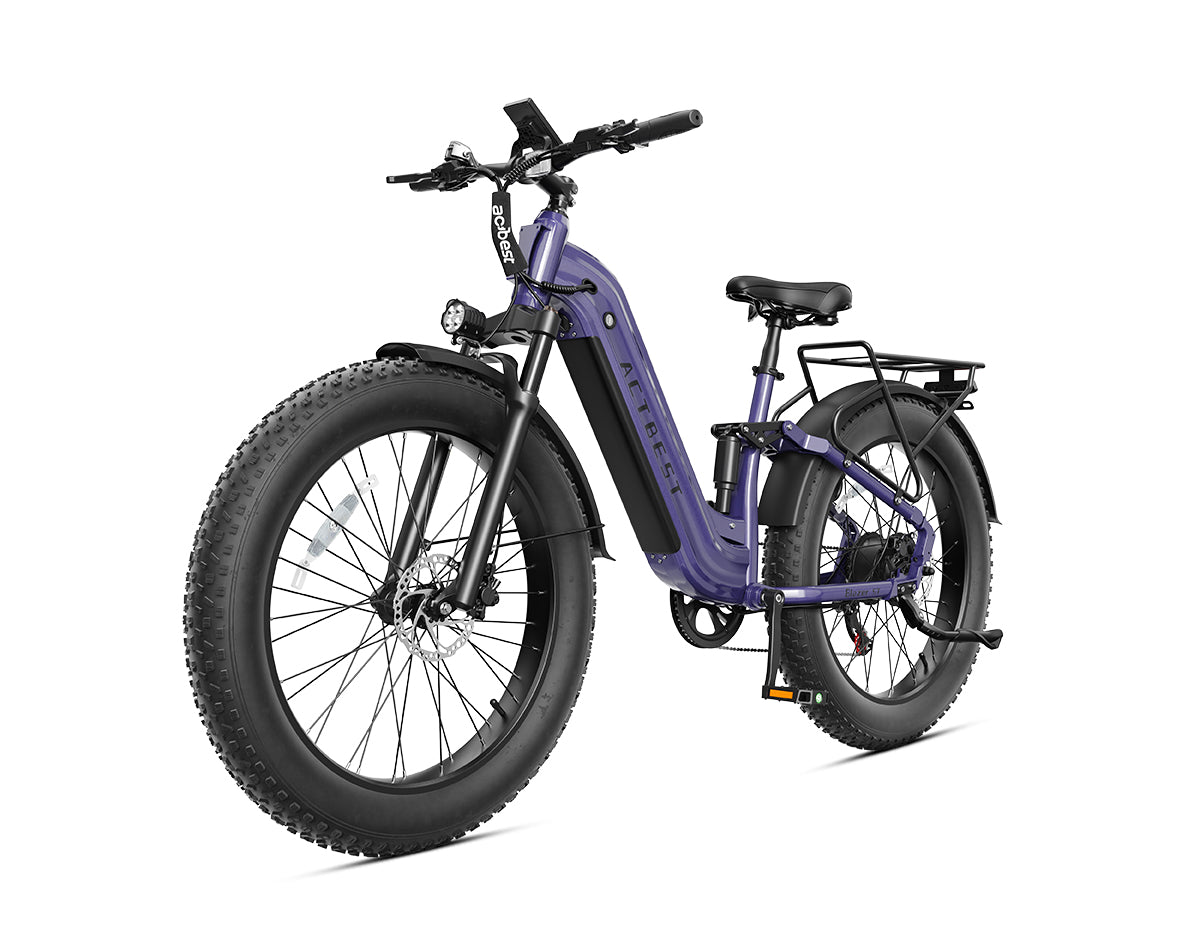 Blazer ST Ultra Full Suspension Hydraulic Brakes Electric Mountain Bike