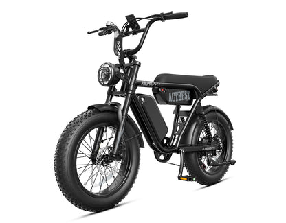 Striker Dual Battery 20"x4.0" 35+MPH Moped-Style E-Bike