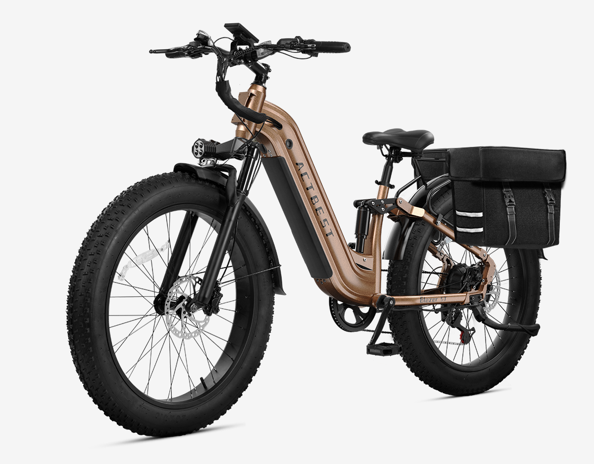 Blazer ST Ultra Full Suspension Mountain Electric Bike